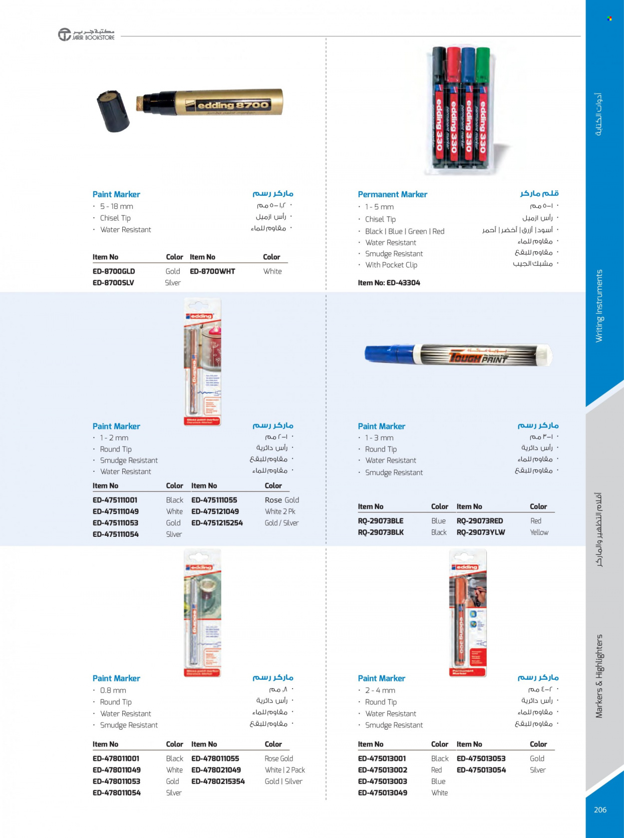 thumbnail - <retailer> - <MM.DD.YYYY - MM.DD.YYYY> - Sales products - ,<products from offers>. Page 206.