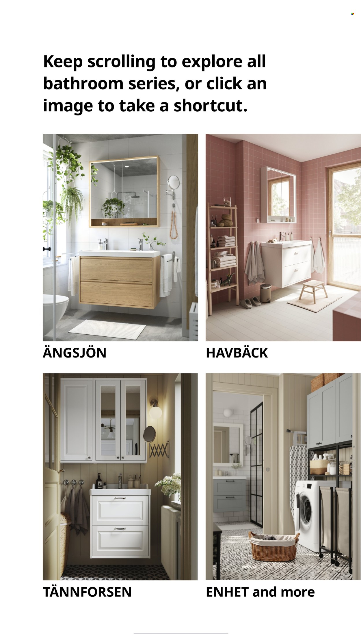 IKEA flyer. Page 1